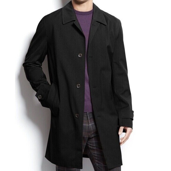 Michael Kors Men's Franklin JacketSingle-Breasted All Year Round Raincoat 40 L